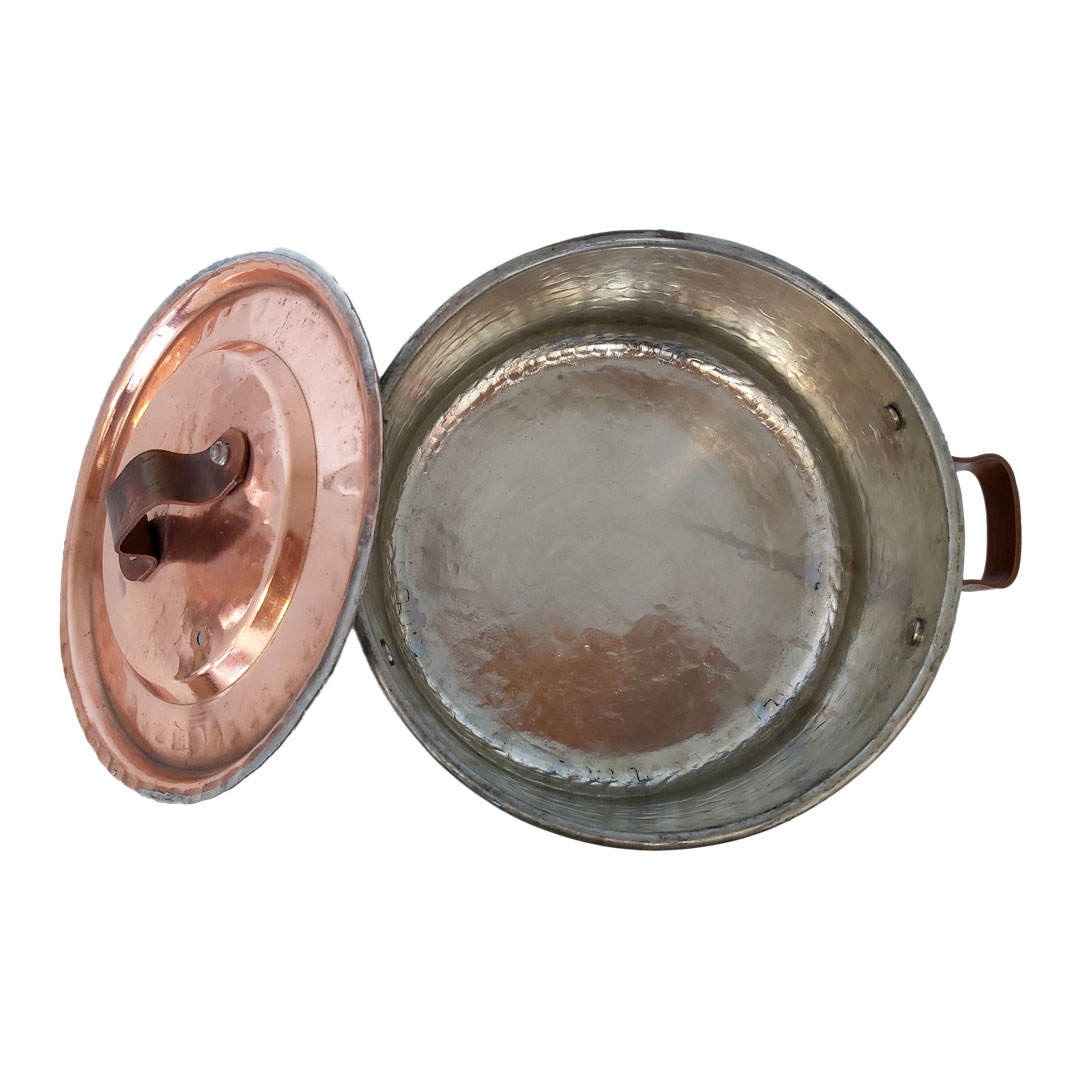 Persian Copper Stock Pot – Traditional Hammered Cooking Style Kiana