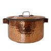 Persian Copper Stock Pot - Traditional Hammered Cooking Style Kiana