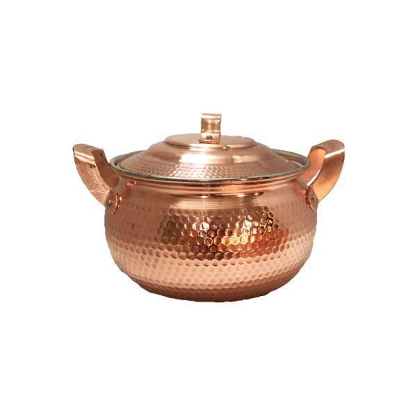 Persian Copper Stock Pot - Traditional Hammered Cooking Style Kimia