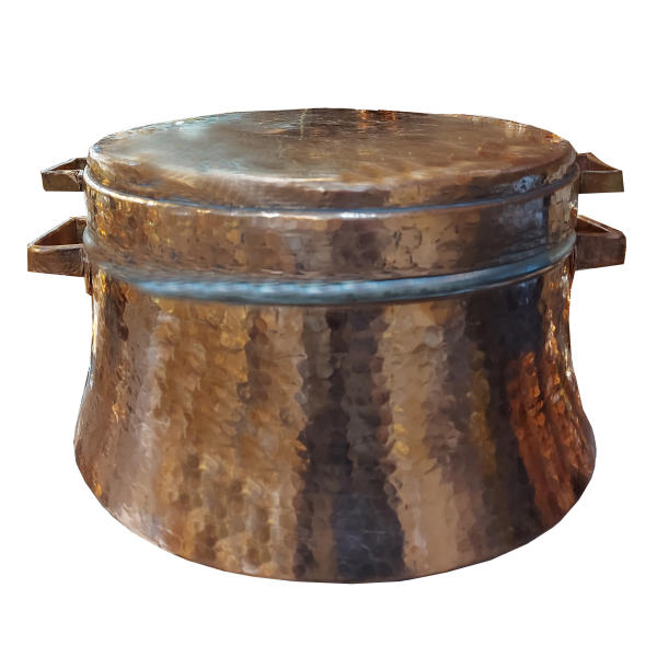 Persian Copper Stock Pot - Traditional Hammered Cooking Style Mania