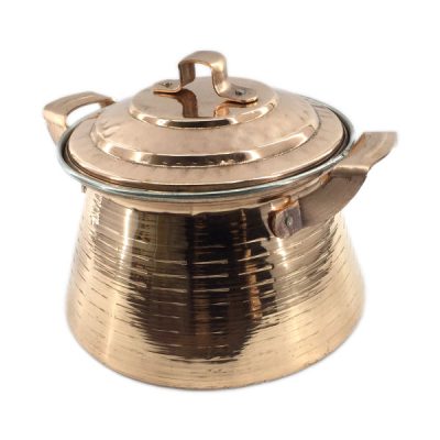 Persian Copper Stock Pot – Traditional Hammered Cooking Style Yalda