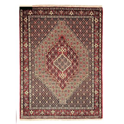 Persian Carpet Intricately Hand-Knotted Medallion Wool Toranj Mahi