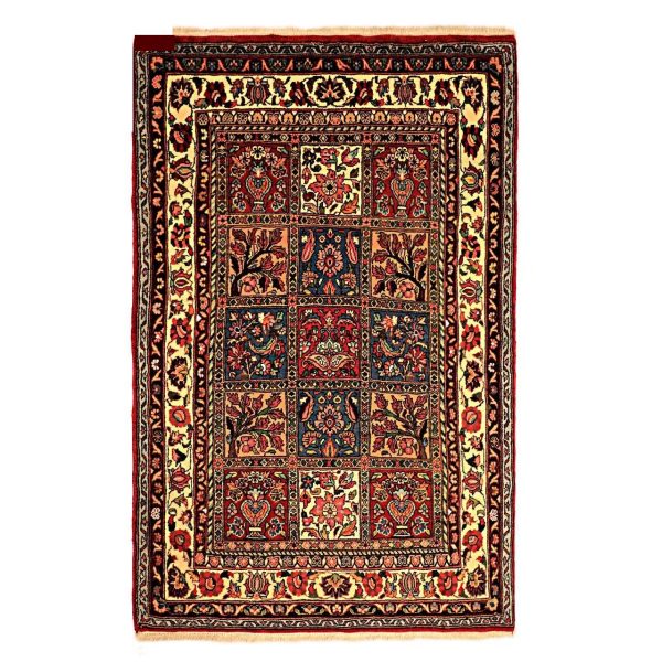 Persian Wool Carpet Hand-Knotted Model Nour