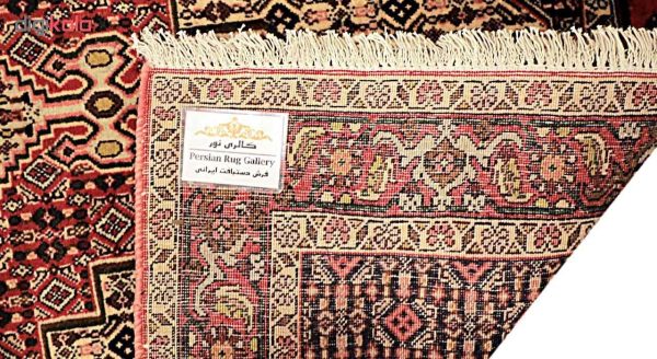 Iranian Hand Knotted Sanandaj Rug Brown Color