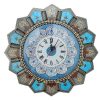 Handcrafted Persian Wooden Wall Clock - Khatam Marquetry Art, Khorshidi II