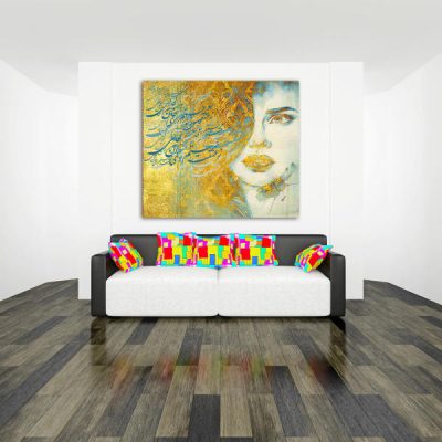 Persian Canvas Art – Printed Livia