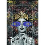 Persian Canvas Art - Printed Queen II