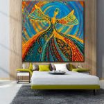 Persian Wooden Poster Print - Sama Wall Art