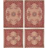 Persian Bedspread Set – Oriental Style Double Size with Termeh Fabric – Pink Laya