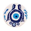 Decorative Pottery Wall Plate Hand-Painted Bahrami