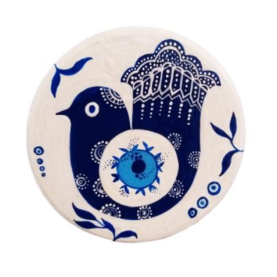 Decorative Pottery Plate Hand-Painted Nazarian II