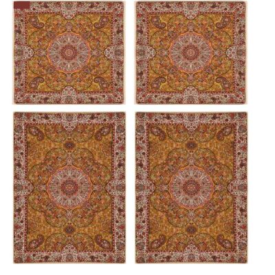 Persian Bedspread Set – Oriental Style Double Size with Termeh Fabric – Kebria