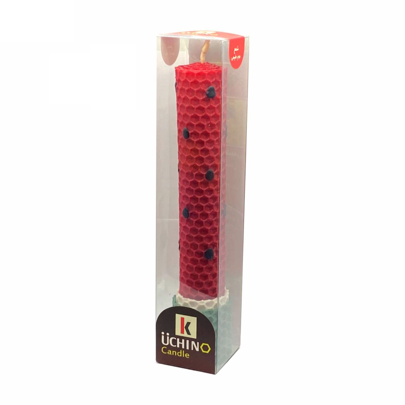 Watermelon Candle – Beeswax Style, Perfect Seasonal Piece