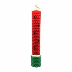 Persian Candle for Yalda Night - Beeswax Watermelon & Yalda