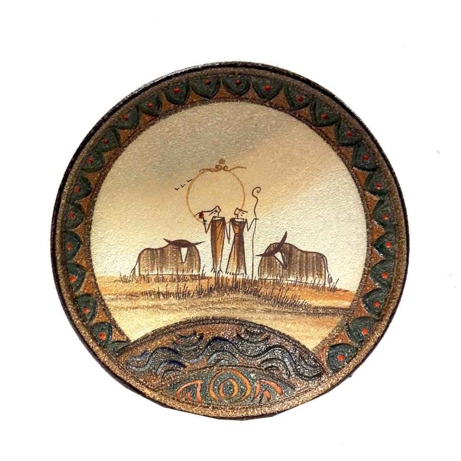 Handmade Decorative Pottery Bowl Model Neyshabour