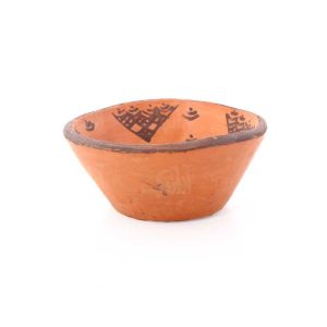 Iranian Special Pottery Bowl Model Red Brick