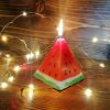 Persian Yalda Candle - Red Watermelon