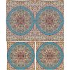 Persian Bedspread Set – Oriental Style Double Size with Termeh Fabric – Nina