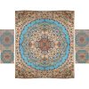 Persian Bedspread Set – Oriental Style Double Size with Termeh Fabric – Nina