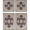 Persian Bedspread Set – Oriental Style Double Size with Termeh Fabric – Toranj