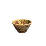 Handmade Decorative Yellow Pottery Bowl Model Sofal