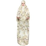Islamic Namaz Chador for Women Ideal for Praying - White