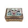 Handcrafted Wooden Jewelry Box with Persian Khatam Design - Farhan