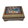 Handcrafted Wooden Jewelry Box with Persian Khatam Design - Gala