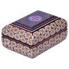 Handcrafted Wooden Jewelry Box with Persian Khatam Design - Setareh