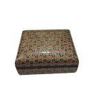 Handcrafted Wooden Jewelry Box with Persian Khatam Design - Sevil