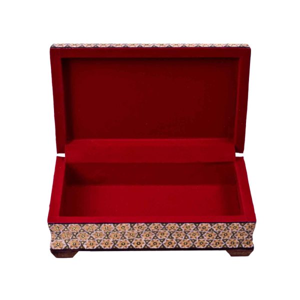 Khatamkari Wooden Coin Box Model Caren