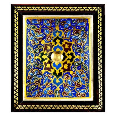 Handcrafted Wooden Jewelry Box with Persian Khatam Design – Vandad