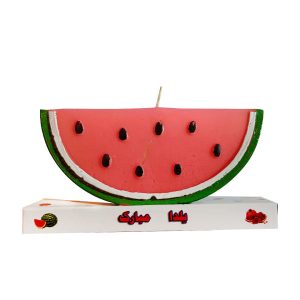 Persian Candle for Yalda Night – Watermelon Design