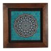 Decorative Persian Framed Ceramic Tile - Hana