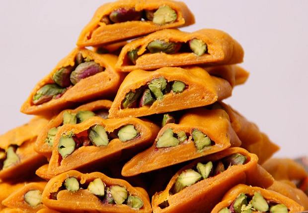 Sohan Loghmeh – Traditional Persian Pistachio, Saffron & Rosewater Toffee