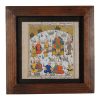 Decorative Persian Framed Tile - Shahnameh Inspired Pattern: Amiran