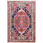 Persian Carpet Intricately Hand-Knotted Medallion Wool Garden