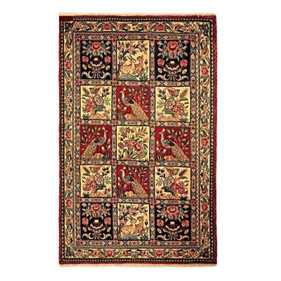 Persian Wool Carpet Hand-Knotted Model Cubes