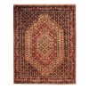 Persian Carpet Intricately Hand-Knotted Medallion Wool Cream