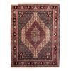 Persian Carpet Intricately Hand-Knotted Medallion Wool Brown