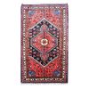Persian Carpet Intricately Hand-Knotted Tribal Wool Flowers
