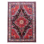 Persian Carpet Intricately Hand-Knotted Tribal Wool Sima