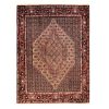 Persian Carpet Intricately Hand-Knotted Medallion Wool Ahmadi