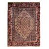 Persian Carpet Intricately Hand-Knotted Medallion Wool Ahmadi