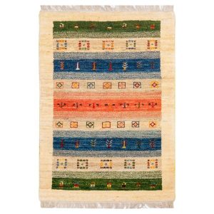 Persian Hand Knotted Wool Gabbeh Rug Model Sanam