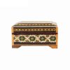 Handcrafted Wooden Jewelry Box with Persian Khatam Design - Shayeste