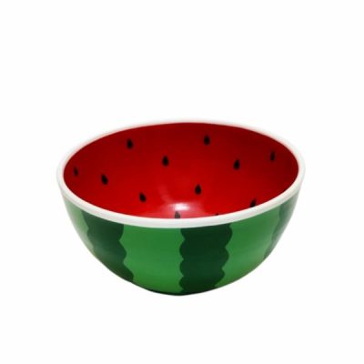 Handmade Decorative Pottery Bowl Model Watermelon