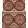 Persian Bedspread Set – Oriental Style Double Size with Termeh Fabric – Hana