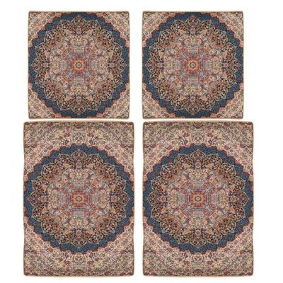 Persian Bedspread Set – Oriental Style Double Size with Termeh Fabric – Ordibehesht
