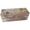 Wooden Box for Gift Giving with Persian Inspired Pattern Omr
